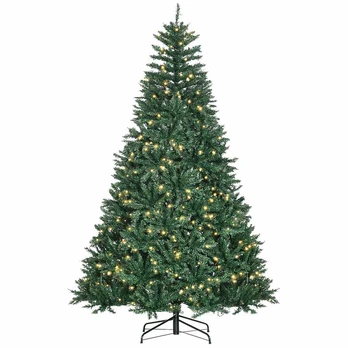 Dirbtinė Kalėdų eglutė, 700 LED, Žalia, Ø 142 × 210 cm