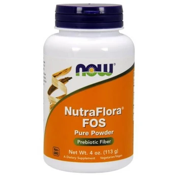 NOW NutraFlora FOS Pure Powder - 113g