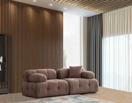 2 vietų sofa Doblo 2 Seater ( L1-1R) - Cappuccino