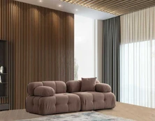 2 vietų sofa Doblo 2 Seater ( L1-1R) - Cappuccino kaina