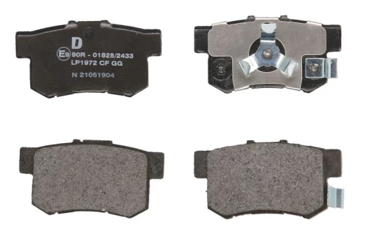 DELPHI LP1972 Brake pad set
