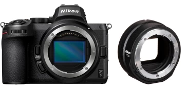 Nikon Z5 Body + FTZ II Mount Adapter kaina