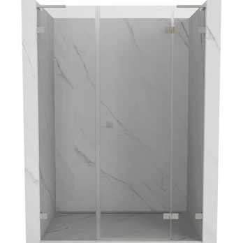 Dušo durys Mexen Lunar L Right, 155 cm x 200 cm, nikelio
