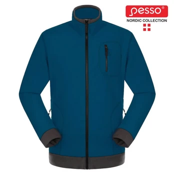 Džemperis Fleece Fmmn, mėlyna S, Pesso