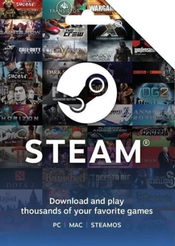 Steam Wallet Gift Card Canada