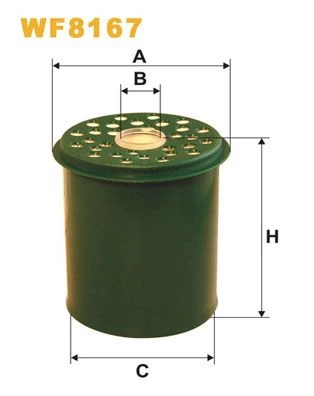 Kuro filtras WIX FILTERS WF8167