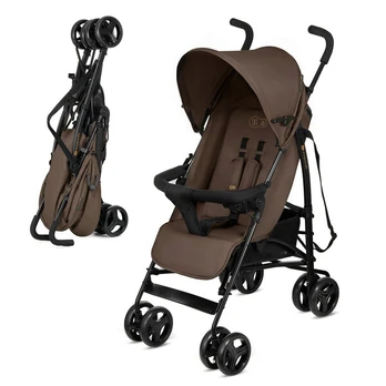 Sportinis vežimėlis Kinderkraft Tik Brown