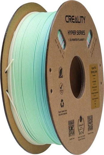 Creality Hyper Rainbow PLA filamentas, 1kg, 1,75 mm, Spring Lake (3301010424)