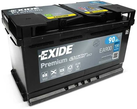 EXIDE Premium EA900 90Ah 720A (EN) akumuliatorius