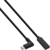 USB kabelis InLine USB-C - USB-C 1 m Juodas (35781)