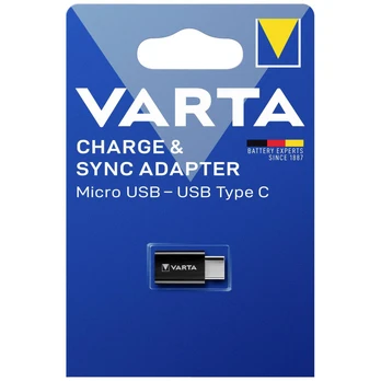Adapteris VARTA, iš Micro USB į Type C, 57945101401
