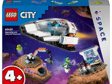 LEGO City 60429 Erdvėlaivis ir rastas asteroidas