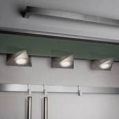 LED šviestuvas po spinta "Ecco", 3 vnt., matinis nikelis