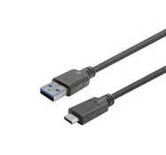 Vivolink USB-C male - A male Cable 12,5m Juodas