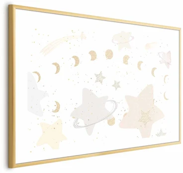 Artgeist Plakatas - Moon and Stars