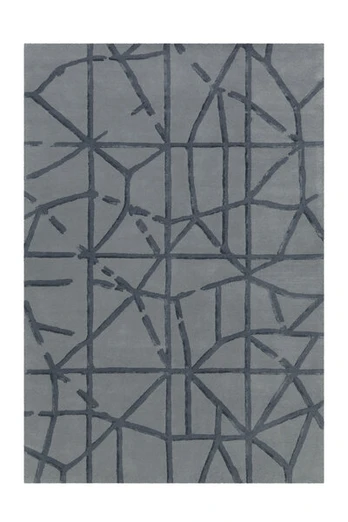 Kilimas Satin 8063, 120x180 cm, pilkas
