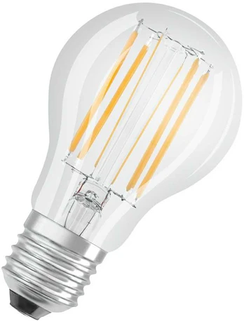 Ledvance 7,5W LED lemputė CLASSIC A, E27, skaidri, 2700K, dimeriuojama
