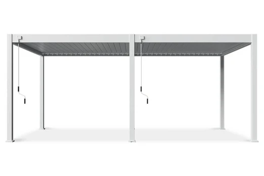 Pavėsinė Pergola DELUXE 3.6x6, balta