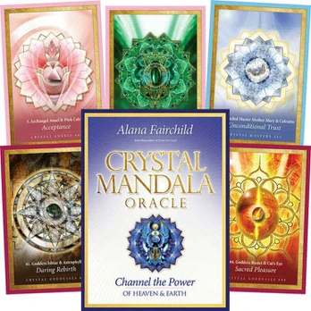 Crystal Mandala Oracle kortos