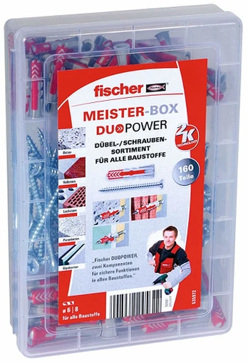 Fischer MeisterBox DuoPower + screws