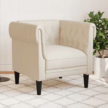 Chesterfield krėslas, linas