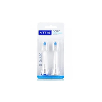 Dantų šepetėlis Vitis Sonic S10/S20 Medium 2 Refil