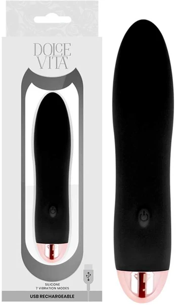 Vibratorius DOLCE VITA FOUR BLACK
