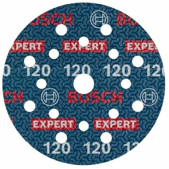 Šlifavimo diskas BOSCH Expert 0780 125mm P120 Velcro, 50vnt.
