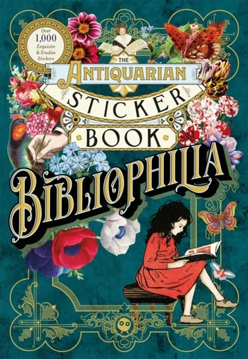 Antiquarian Sticker Book: Bibliophilia