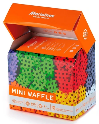 Marioinex blocks mini waffles konstruktorius, 300 vnt