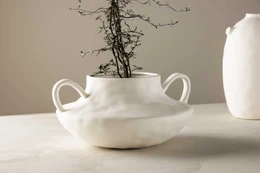 Venture Design Puodas, Holda, 31x29x15 cm, Balta