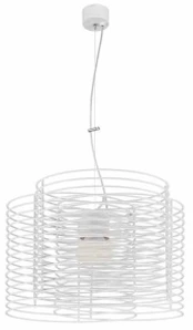 Šviestuvas kabinamas Spot-Light Ringo, E27, 1 x 60 W, balta sp. / balta sp.