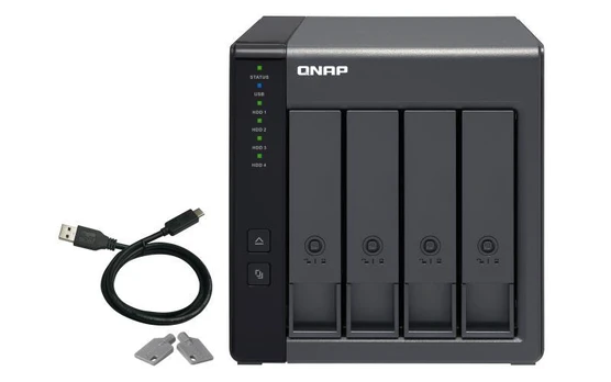 Serveris DAS ENCLOSURE 4BAY USB3/TR-004 QNAP