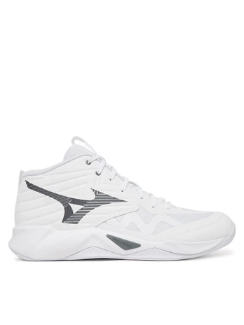 Mizuno Batai uždaroms aikštelėms Wave Momentum Pro Mid V1GA2545 Balta