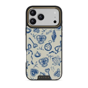 Tea Party - iPhone 17 Pro Max Case, Elite Dark (MagSafe) / Gold