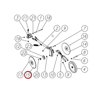 Diskas Polonez 550 3092/43-00-002/1