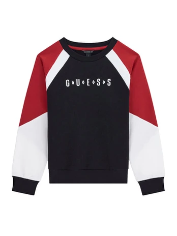 Guess Džemperis L6BQ02 K5917 Juoda Oversize