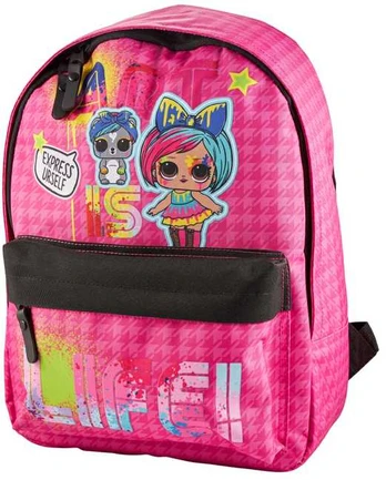 LEGO L.O.L. Surprise! Art is Life Backpack with square front pocket