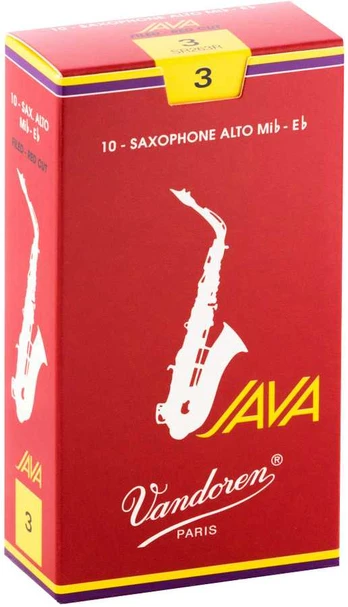 Liežuvėlis alto saksofonui Vandoren Java Raudona SR263R Nr. 3.0
