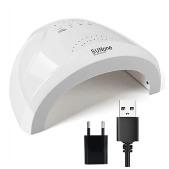 SUNONE nagų lempa LED/UV 45w, balta USB