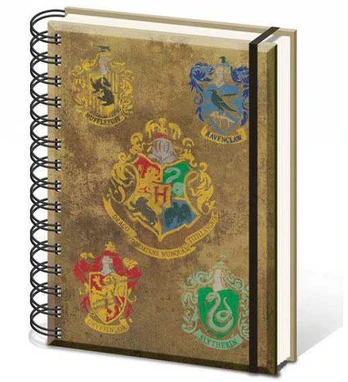 Pyramid Harry Potter Hogwarts A5 notebook