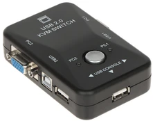 TST PRZEŁĄCZNIK VGA + USB VGA+USB-SW-2/1