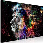 Artgeist Paveikslas - Crazy Lion (1 Part) Wide kaina