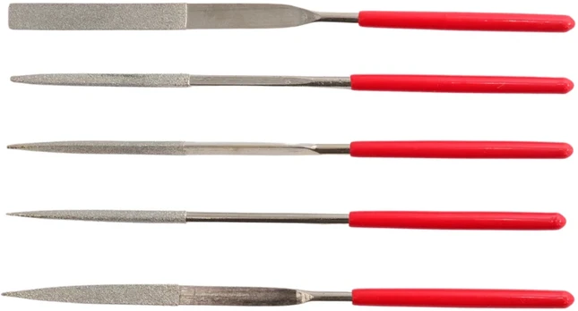 AW-Tools AWTOOLS DEIMANTINIŲ DILDŽIŲ RINKINYS 5 vnt./160mm