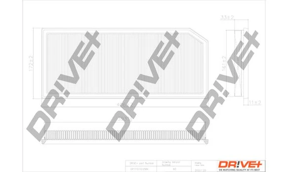 Oro filtras Dr!ve+ DP1110.10.0584