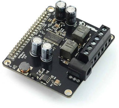 D klasės HiFiBerry Amp2 stiprintuvas, 60W, skirtas Raspberry Pi 4B/3B+/3B/2/B+/A+