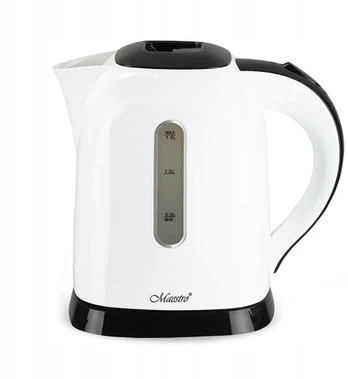 Elektrinis virdulys Maestro, 1,5 l, baltas