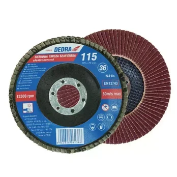 Lapinis šlifavimo diskas, cirkonio oksidas, grudetumas 80, 76x10mm