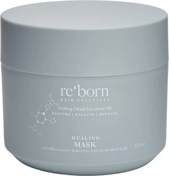 Reborn - Healing Black Mud Mask - Black - 250 ml