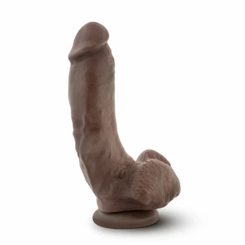 Blush Dr. Skin Mr. Mayor 9'' Chocolate Intimate Model with Suction Base